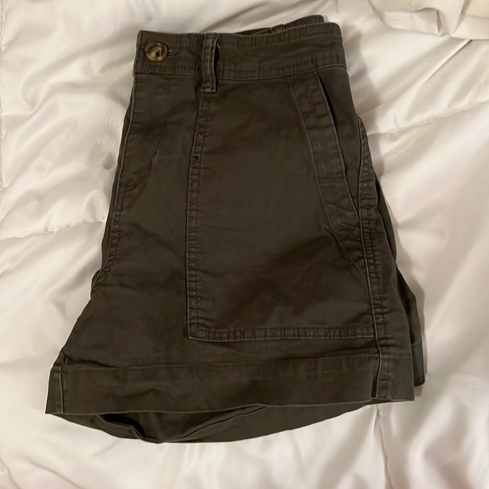 Green shorts